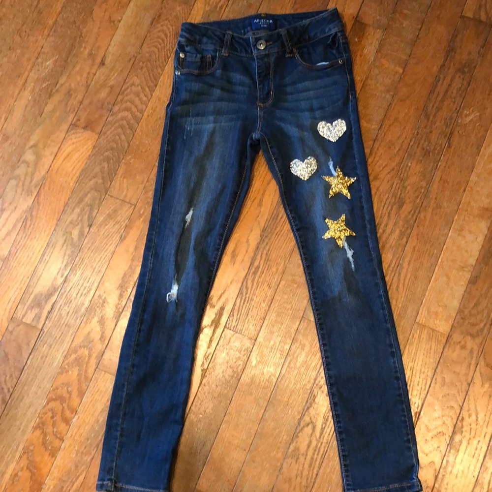 Heart and Stars girls Arizona jeans